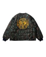 画像4: EVISEN " REVERSIBLE SOUVENIR QUILTED JKT " - NAVY (4)