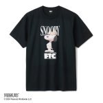 画像3: PEANUTS x FTC " SNOOPY / TEE " - BLACK   FTC024PST01   (3)