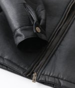 画像9: FORMER " SHERPA LEATHER JACKET " - BLACK (9)