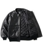 画像5: FTC " LEATHER A-2 FLIGHT JACKET " - BLACK (5)