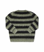 画像8: FORMER / DION AGIUS COLLECTION " DION STRIPE KNIT " - BLACK  (8)