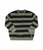 画像5: FORMER / DION AGIUS COLLECTION " DION STRIPE KNIT " - BLACK  (5)