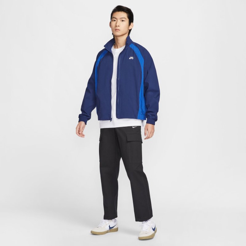 画像1: NIKE SB " FULL-ZIPP WOVENSKATE JACKET " - BLUE VOID/GAME ROYAL/WHITE (1)