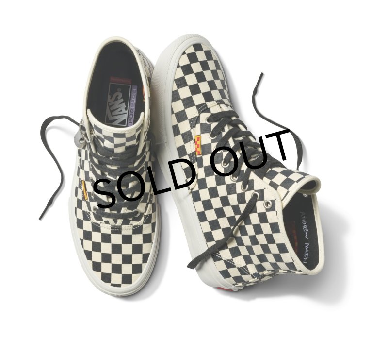 画像1: VANS " SKATE AUTHENTIC HIGH VCU " - ANDREW ALLEN CHECKERBOARD［ USA企画 / LTD ］ (1)