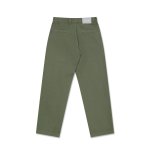 画像2: POLAR SKATE CO. " '44! PANTS | CANVAS " - GREY GREEN (2)