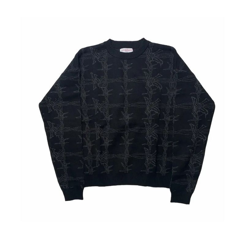 YARDSALE BARBERA KNIT BLACK L-